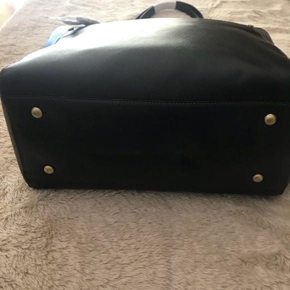 Daphne Tall Mixed Leather Tote Bag - Picture 4 of 6